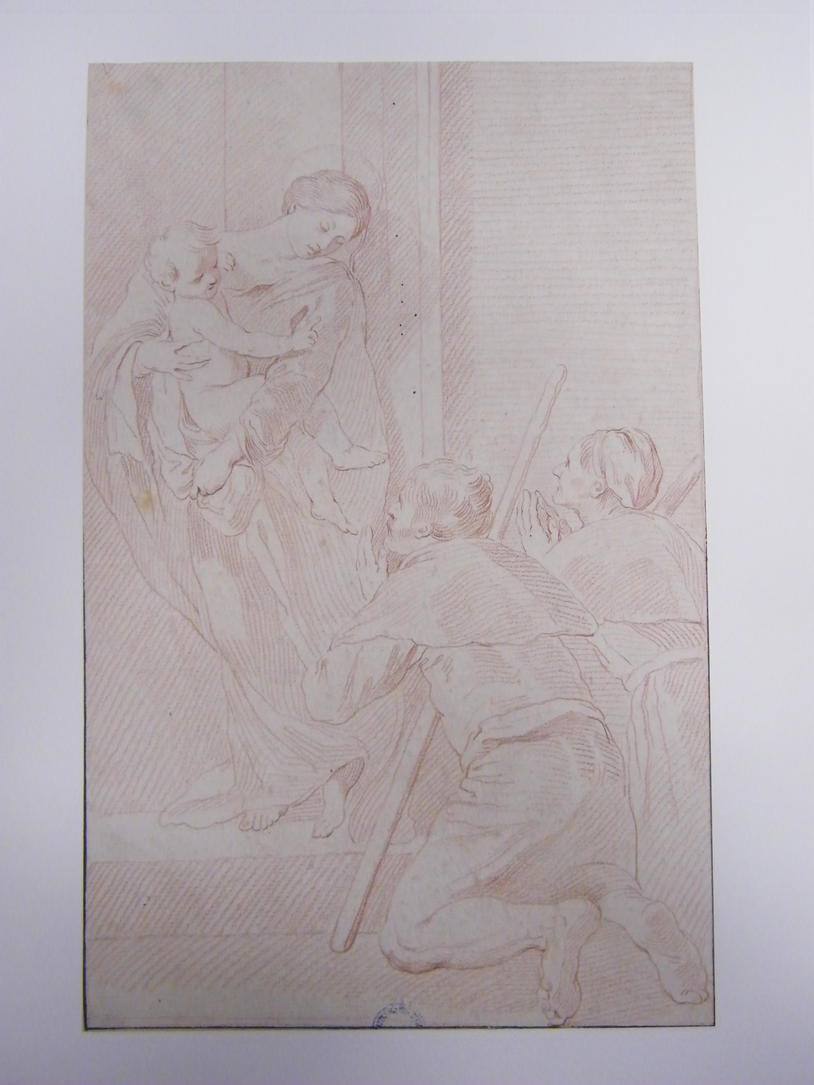 La Madone aux pèlerins ; L'adoration des Bergers (titre ancien)_1